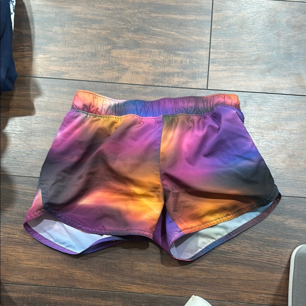 Old Navy Pink and Orange Athletic Shorts Vibrant Design